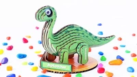 Funvention | Aptosaur 3D Model Puzzle Kit - DIY 3D Puzzle for Kids - Educational Toys - Green, Yes, No, Paper, Cardboard, 26 x 18 x 5.4 cm, Funvention, 200 grams, Shipping Charges will be added during checkout. Order will be shipped within 2-4 working days. Delivery time may vary due to COVID-19 , rainy season and delivery location. TrackingID will be provided to check the real time status of delivery. For any further queries related to order, Kindly send what's app to PieceofPassion Customer Care at +91