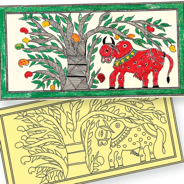 Toykraft | Sandsational Madhubani | Sand art kit to make 4 traditional art pictures using coloured sand for 5+ years to adult - Yes, No, Sand, Printed Templates, Toykraft, 400 grams, Shipping Charges will be added during checkout. Order will be shipped within 2-4 working days. Delivery time may vary due to COVID-19 , rainy season and delivery location. TrackingID will be provided to check the real time status of delivery. For any further queries related to order, Kindly send what's app to PieceofPassion