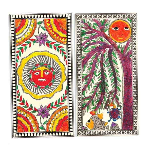 Toykraft | Sandsational Madhubani | Sand art kit to make 4 traditional art pictures using coloured sand for 5+ years to adult - Yes, No, Sand, Printed Templates, Toykraft, 400 grams, Shipping Charges will be added during checkout. Order will be shipped within 2-4 working days. Delivery time may vary due to COVID-19 , rainy season and delivery location. TrackingID will be provided to check the real time status of delivery. For any further queries related to order, Kindly send what's app to PieceofPassion
