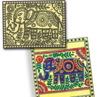 Toykraft | Simple and symbolic Madhubani | Sand art kit to make 4 traditional art pictures using coloured sand for 5+ years to adult. - Multi, Yes, No, Sand, Art Template, Toykraft, 400 grams, Shipping Charges will be added during checkout. Order will be shipped within 2-4 working days. Delivery time may vary due to COVID-19 , rainy season and delivery location. TrackingID will be provided to check the real time status of delivery. For any further queries related to order, Kindly send what's app to Piece