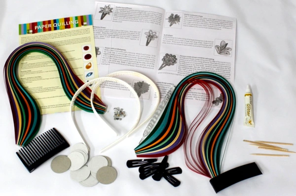 ToyKraft | Paper Quilling Jewelry Making Set - Multicolour - Multi, Yes, No, Paper Strips, Toykraft, 250 grams, Shipping Charges will be added during checkout. Order will be shipped within 2-4 working days. Delivery time may vary due to COVID-19 , rainy season and delivery location. TrackingID will be provided to check the real time status of delivery. For any further queries related to order, Kindly send what's app to PieceofPassion Customer Care at +918883355326 , Refund accepted ONLY if the BOX is NOT
