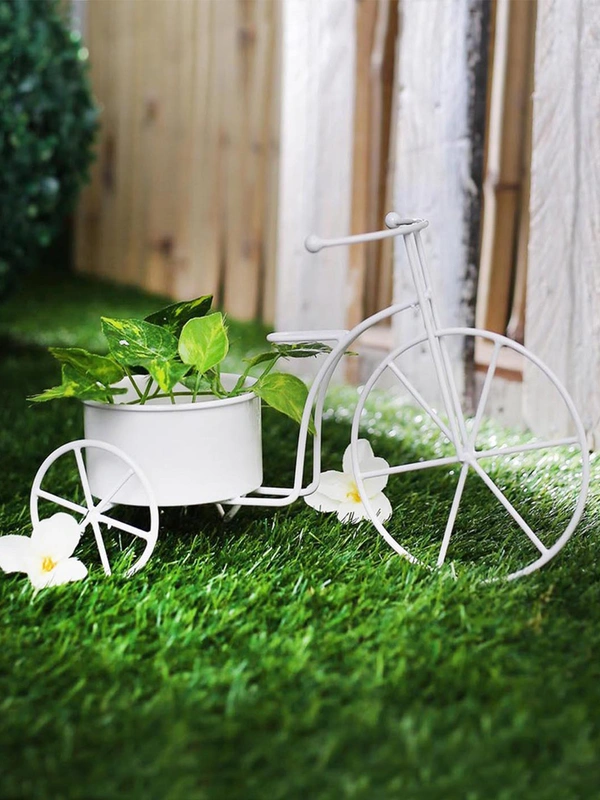 Big Cycle Planter White