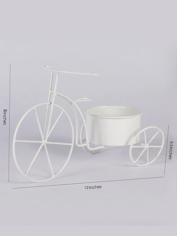 Big Cycle Planter White