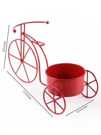 Big Cycle Planter Red