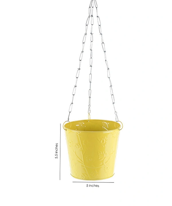 Hanging Bucket Yellow