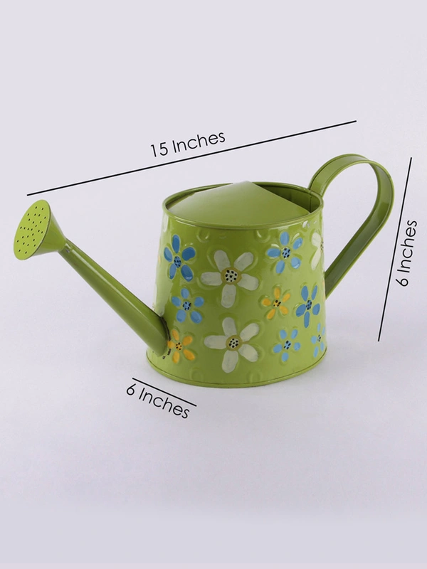 Handpainted Water cane Green