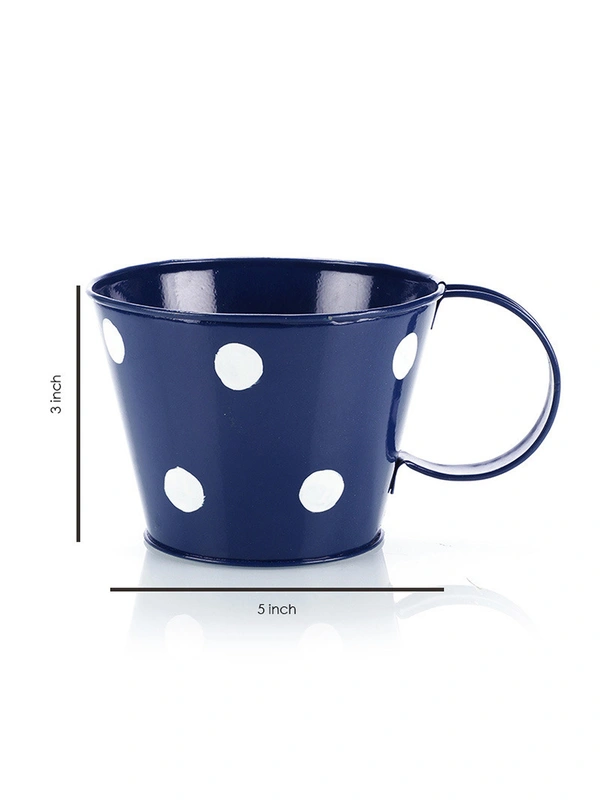 Polka Cup Small Blue