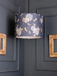 Golden Leaves Round Hanging Shade