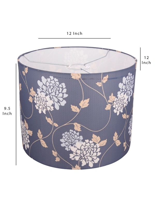 Golden Leaves Round Hanging Shade