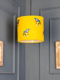 Embroided Birds Hanging Shade
