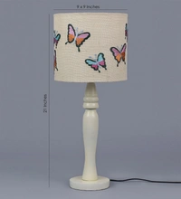 Butterfly on Jute Lamp