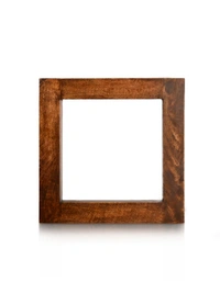 Green girgit Wooden Square Wall Shelf