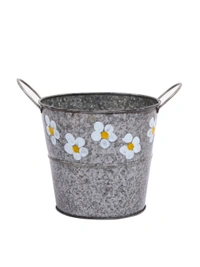 Flower Embossed Pot